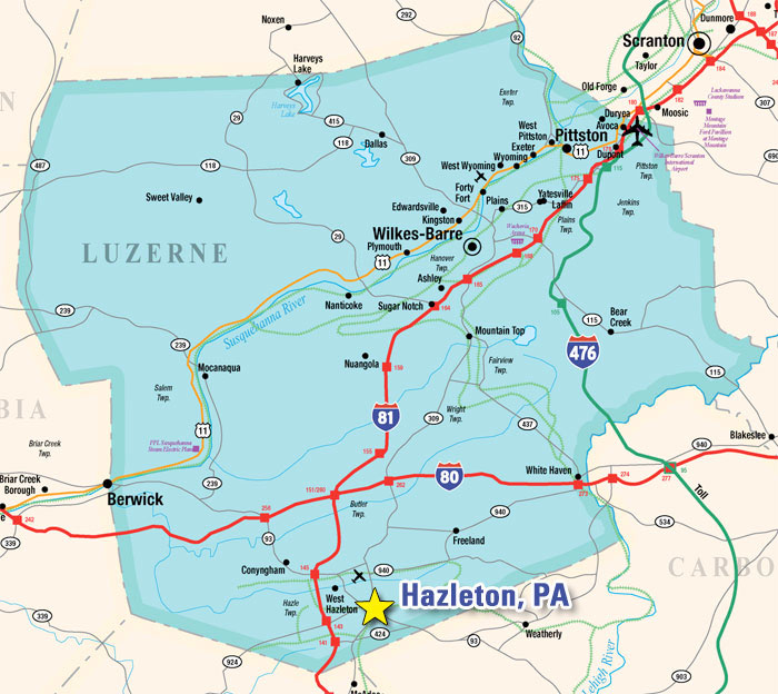 Demographics for Greater Hazleton, PA