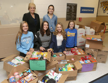 Area schools among the organizations who donated hundreds of items for annual Operation: CAN DO drive